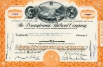 PRR Stock Certificate, 1957